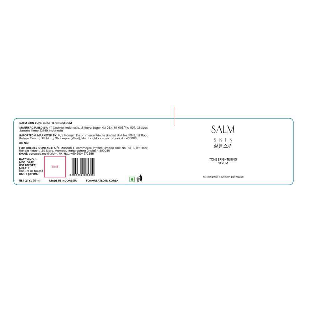 Buy Salm skin Tone Brightening Serum (20 ml) - Purplle