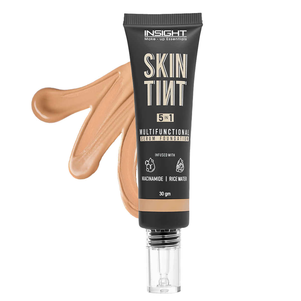 Buy Insight Cosmetics Skin Tint 5In1 Multifunctional Serum Foundation - Cappucino - 30 gm - Purplle