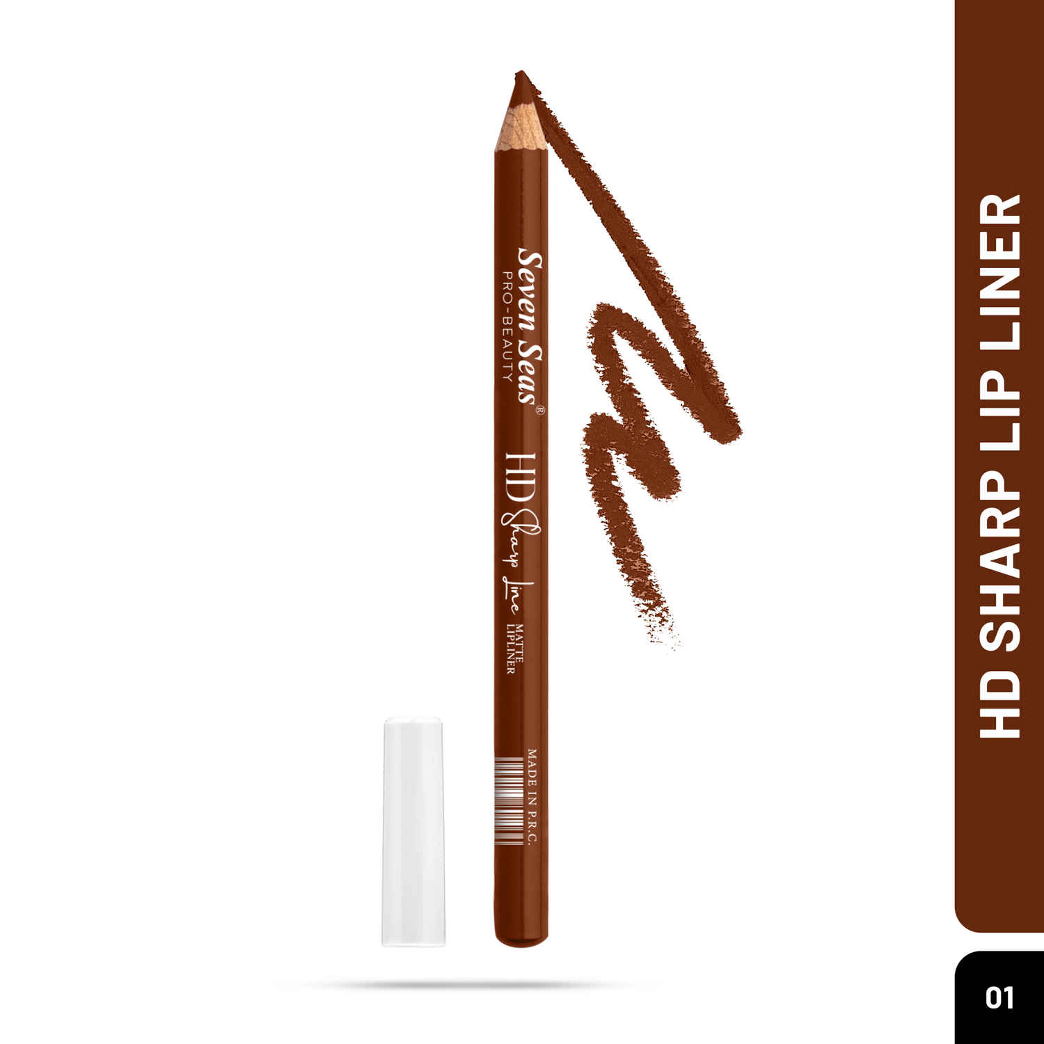 Buy Seven Seas HD Sharp Line Lip Liner - 01 Cool Drip (1.3 gm) | Matte Lip Liner | Transfer-proof | Long Lasting | Highly Pigmented - Purplle