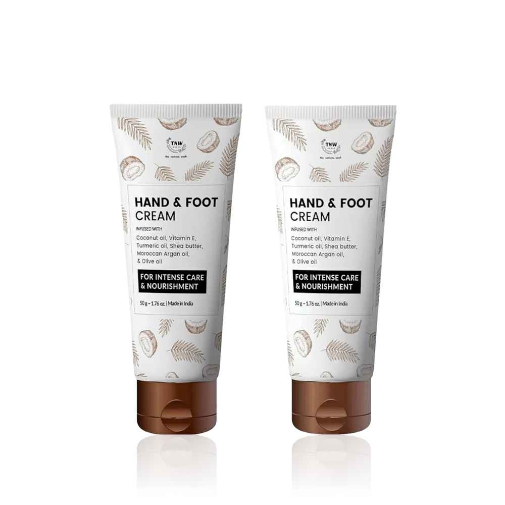 Buy TNW - The Natural Wash Hand & Foot Cream 50 gm | Pack of 2 - Purplle