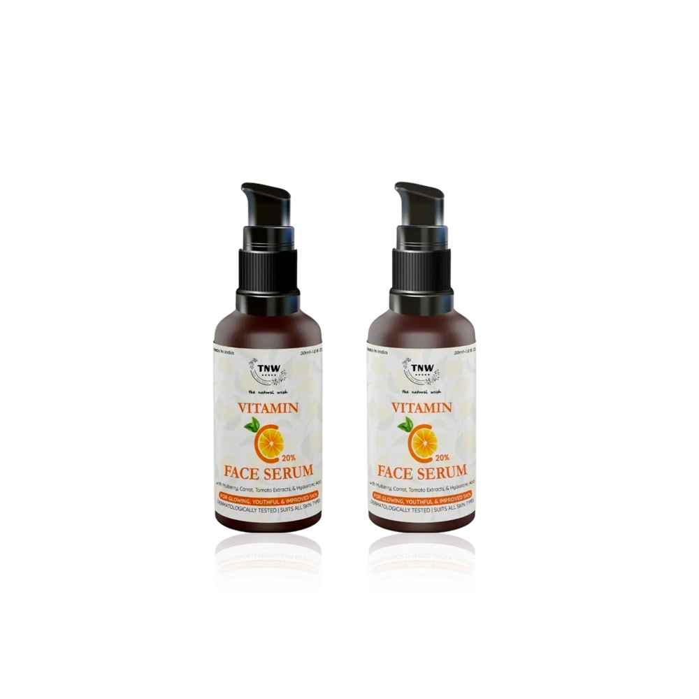 Buy TNW - The Natural Wash Vitamin C Face Serum 30 ml | Pack of 2 - Purplle