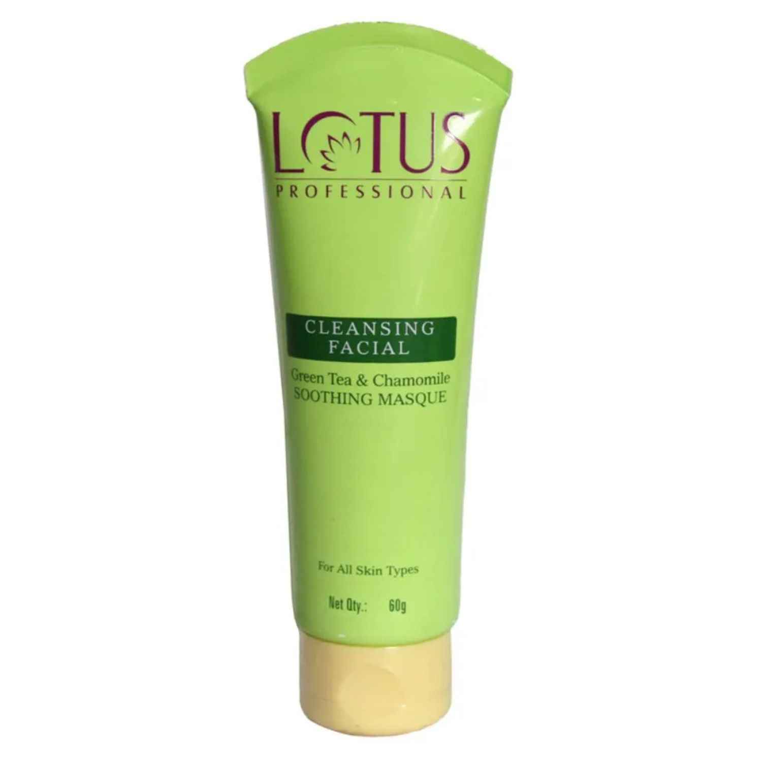 Buy Lotus Professional Cleansing Facial Green Tea And Chamomile Soothing Masque | Anti-Tan & Soothing Mask | All skin types | 60 gm - Purplle