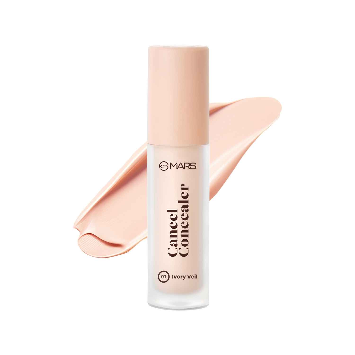 Buy MARS Cancel Concealer for Face Makeup with Radiant Natural Finish | 01-Ivory Veil | 6 ml | Lightweight | Medium to High Coverage | Long-Lasting & Multi-Purpose | Crease Resistant - Purplle