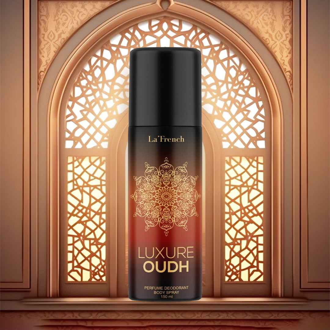 Buy La French Luxure Oudh Unisex Deodorant | Long Lasting Body Spray | Refreshing Oud Aroma | 150 ml | deodorant for men - Purplle