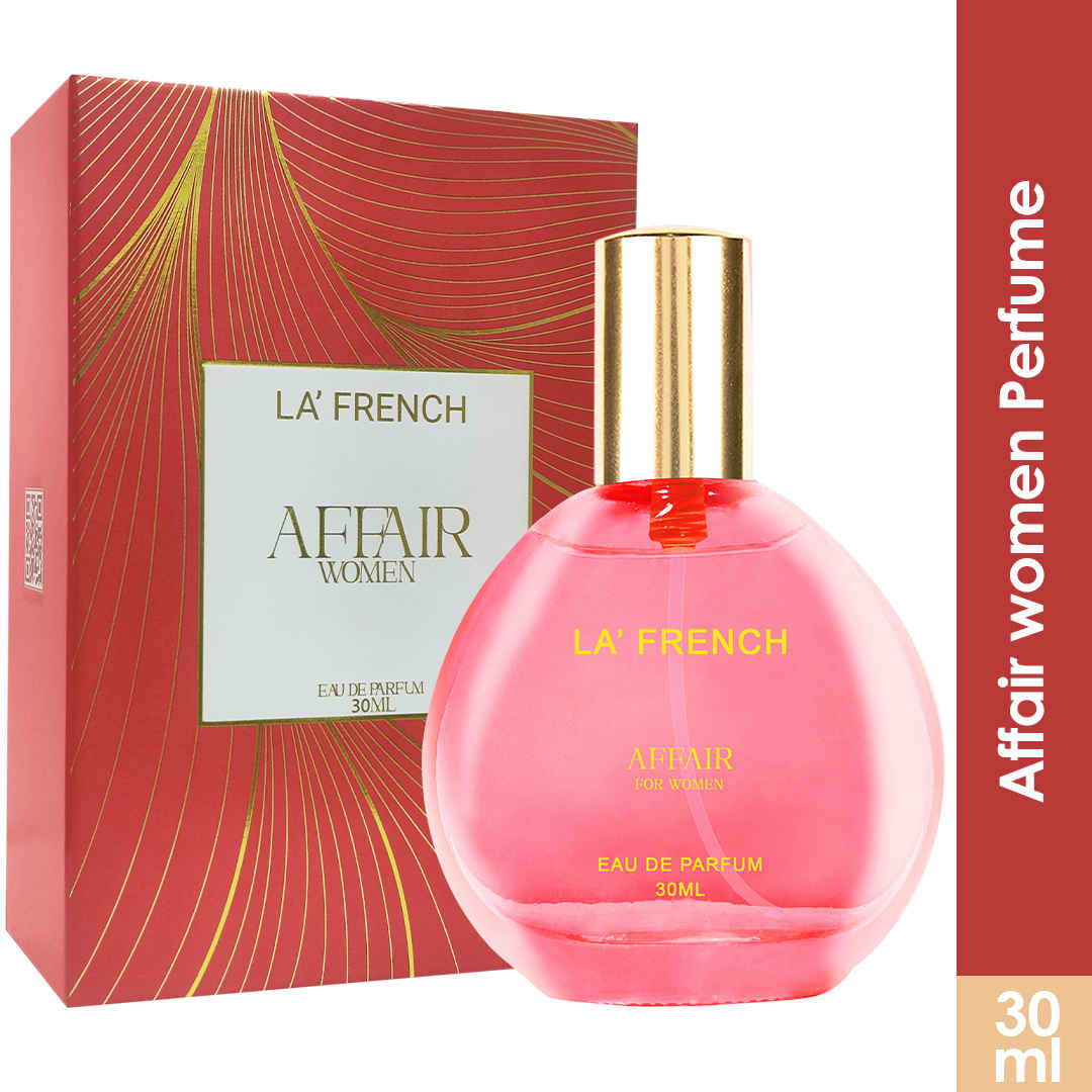 Buy La French Affair Perfume for Women - 30 ml | Bold Citrus Aromatic Fragrance | Long-Lasting Refreshing Scent for Everyday Wear - Purplle