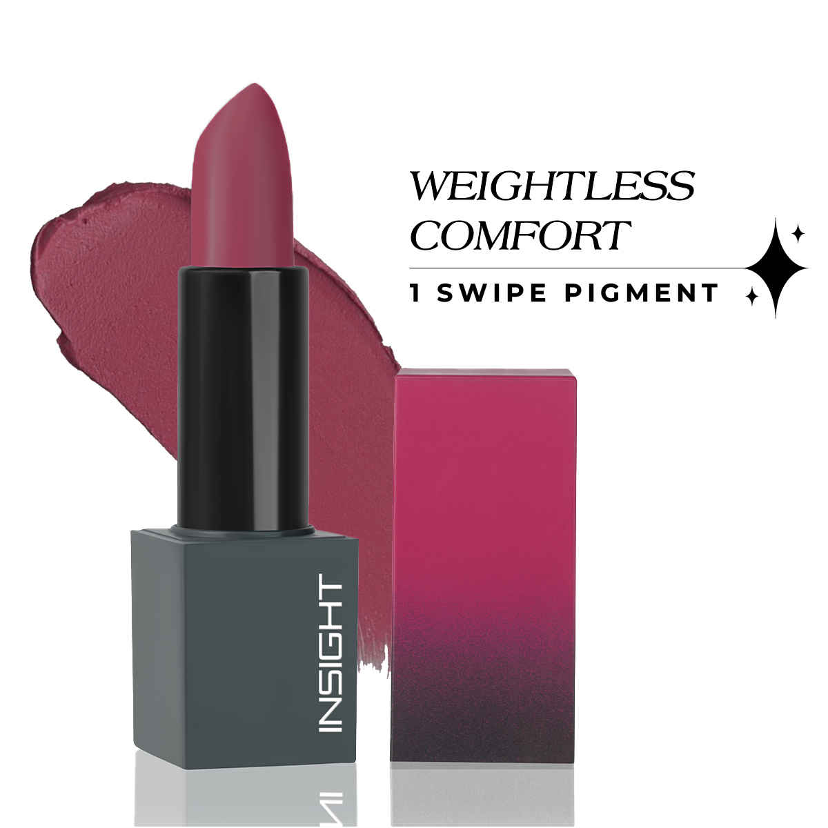 Buy INSIGHT Velvet Matte Lipstick – Serene Affection 3.8 gm - Purplle