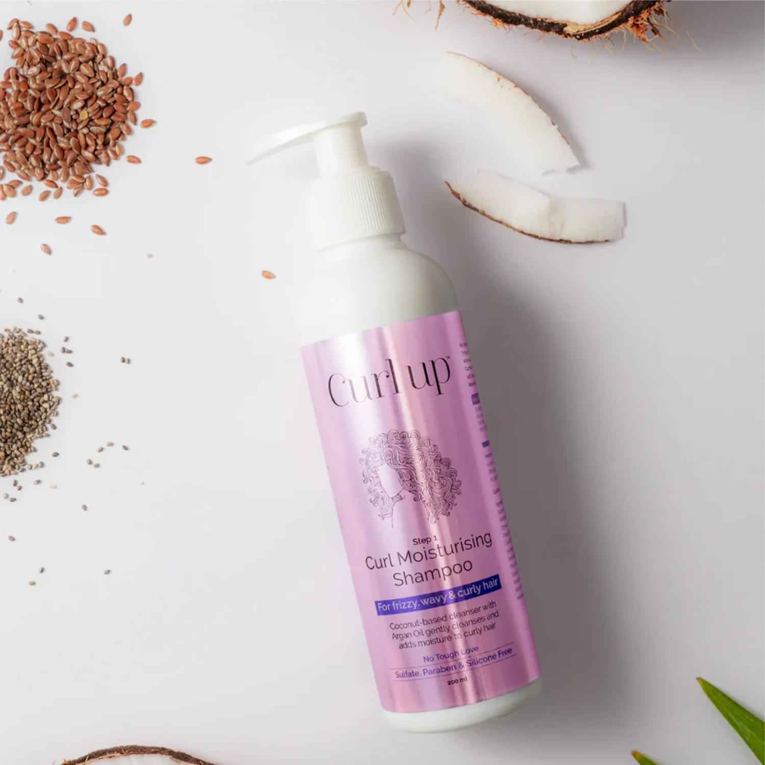 Buy Curl Up Curl Moisturising Shampoo 200 ml - Purplle