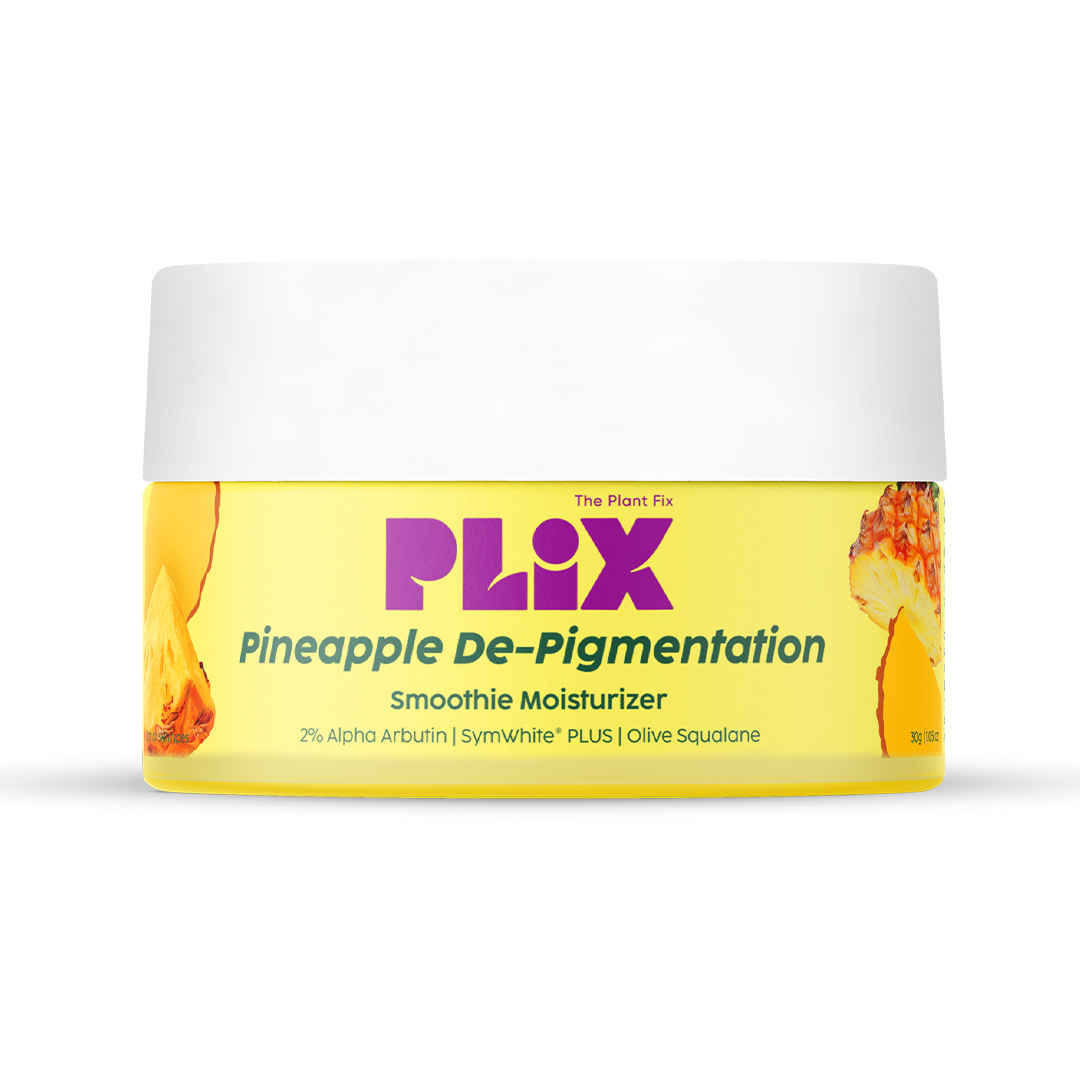 Buy PLIX Skin Depigmentation Pineapple Face Moisturizer For Women & Men|Hyperpigmentation,Tan Removal & dark Spot Corrector|With Alpha Arbutin & SymWhite PLUS For Radiant & Even Toned Skin|50 gm - Purplle