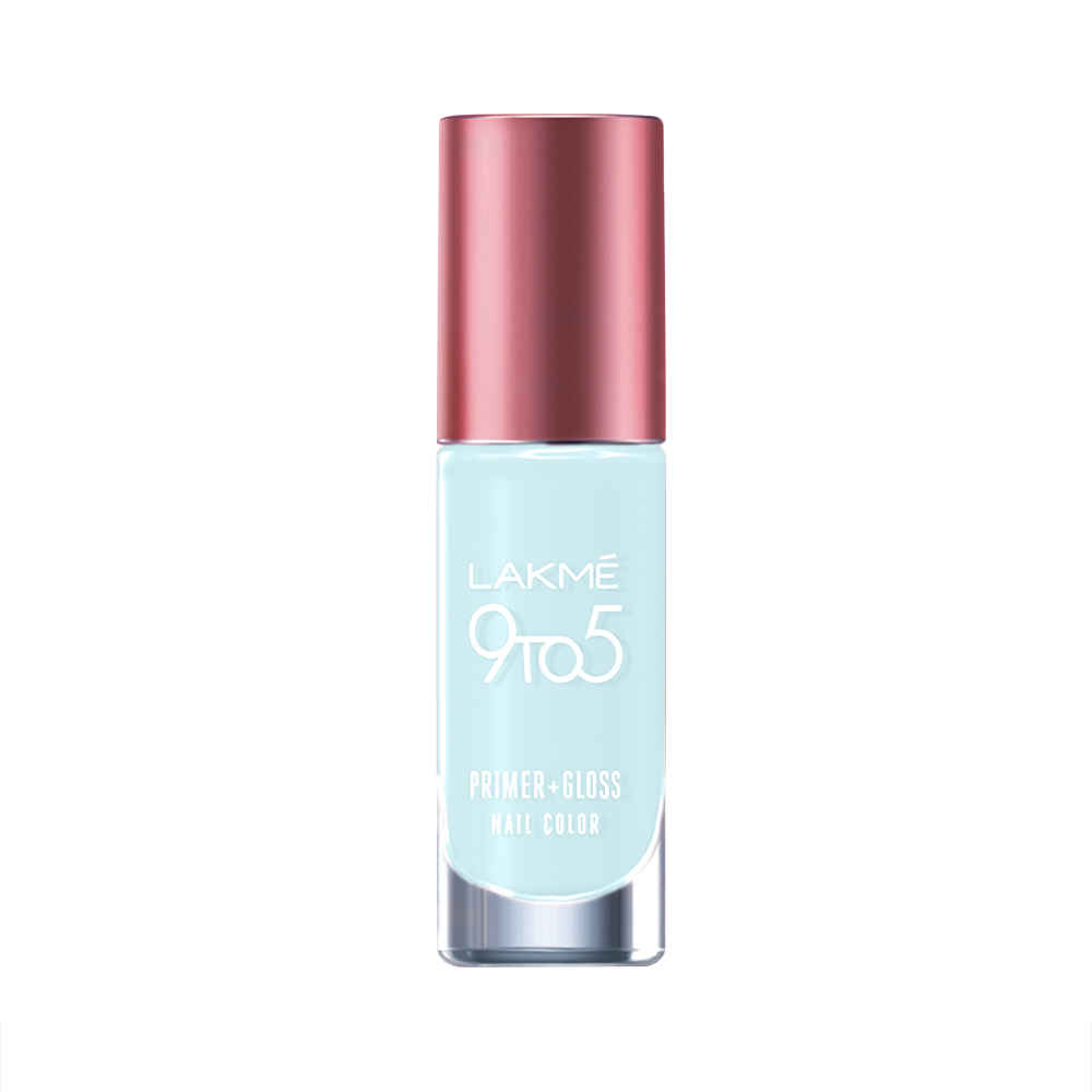 Buy Lakme 9to5 P+G Nail Sky Blue - Purplle
