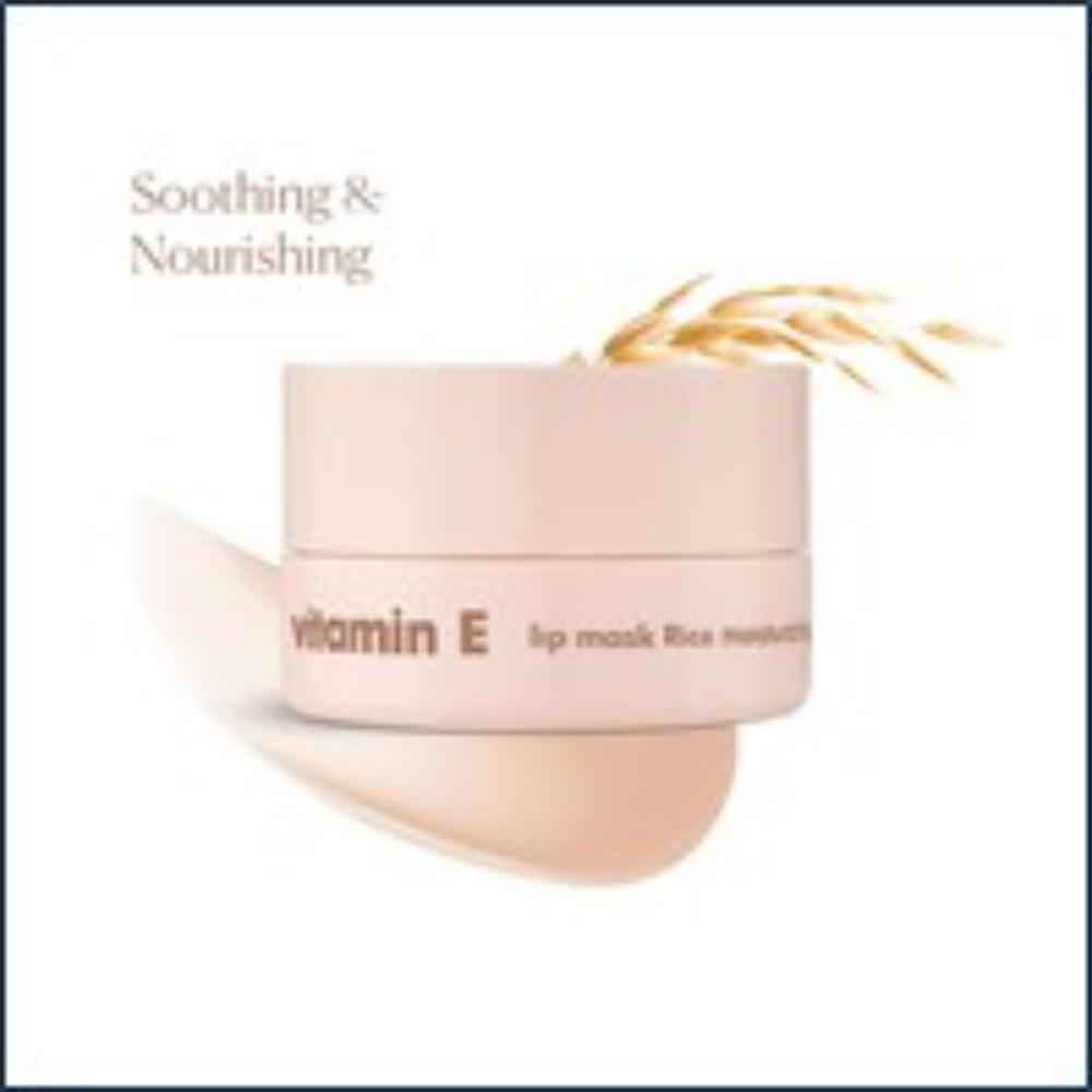 Buy THE FACE SHOP Vitamin E lip mask Rice (mini) 5 gm - Purplle
