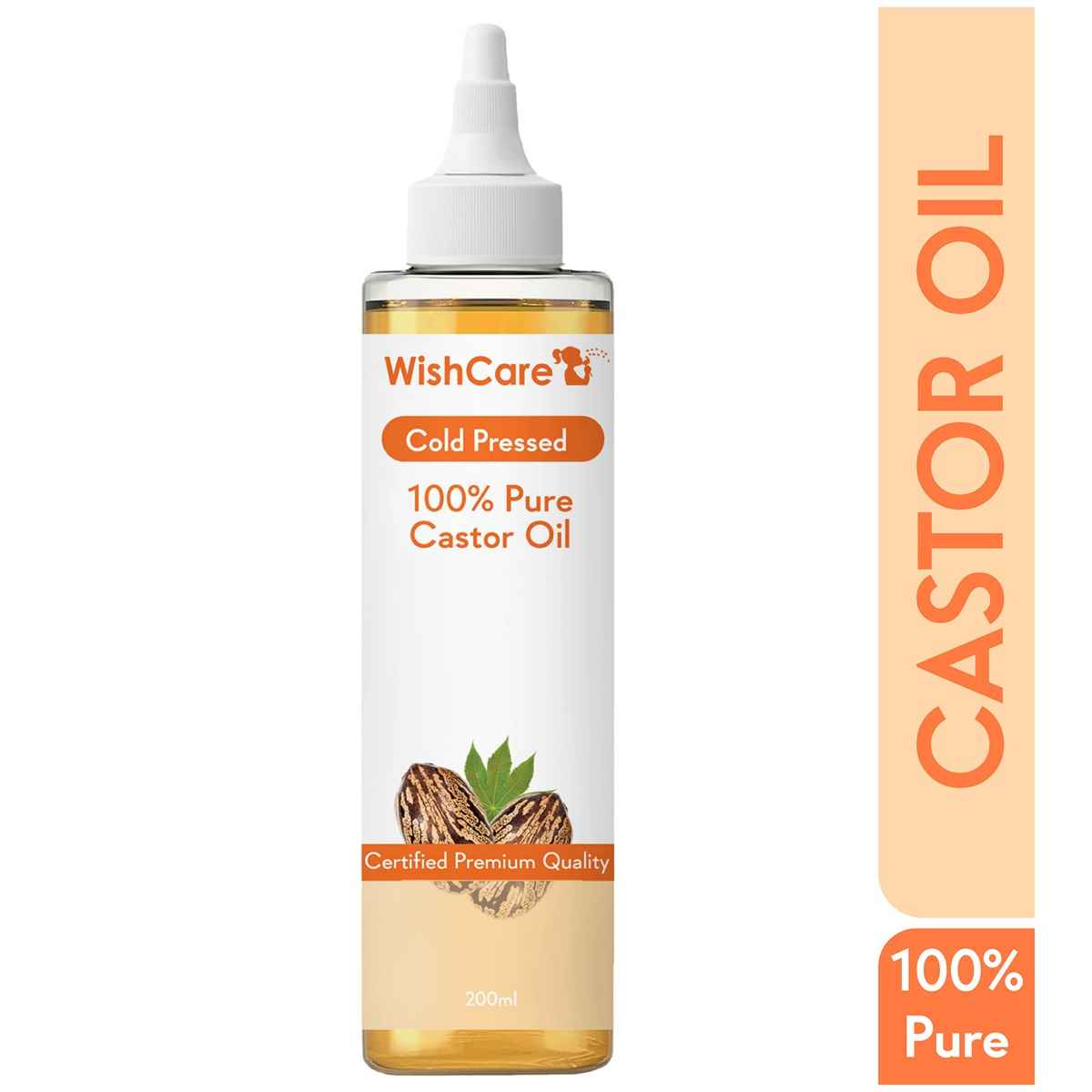 Buy Wishcare Premium Cold Pressed Castor Oil - 200 ml - Purplle