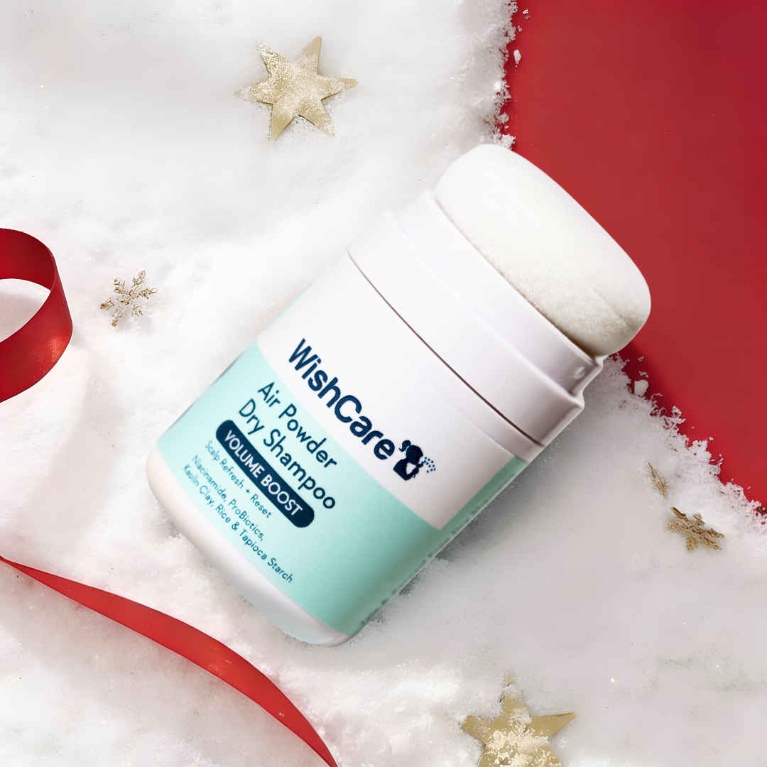 Buy WishCare Air Powder Dry Shampoo for Oily Hair & Scalp - No White Cast & Aerosol - Volume Boost (10 gm) - Purplle