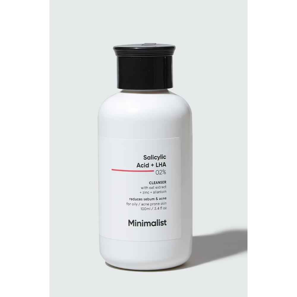 Buy Minimalist Salicylic Acid + LHA 02% Cleanser- 250 ml - Purplle