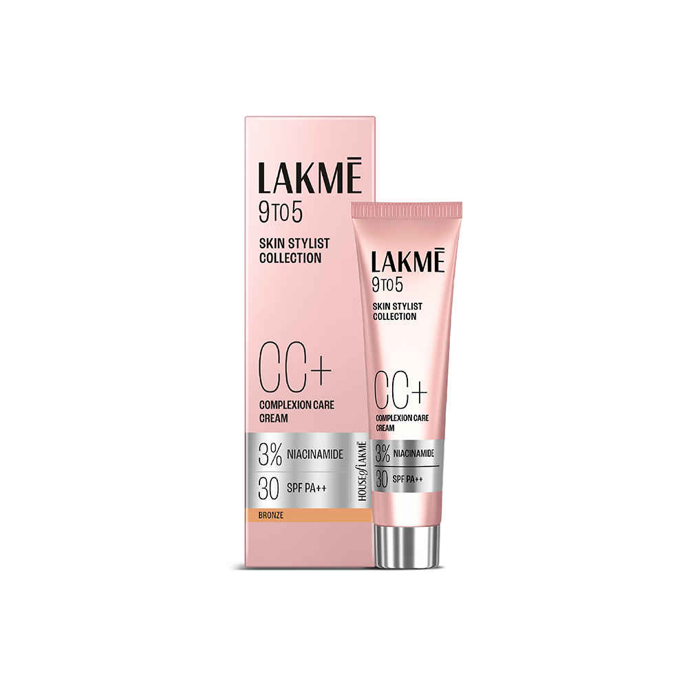 Buy Lakme 9 to 5 Complexion Care Face Cream| Bronze | Enhances Glow | Tinted Moisturiser | 30 gm - Purplle