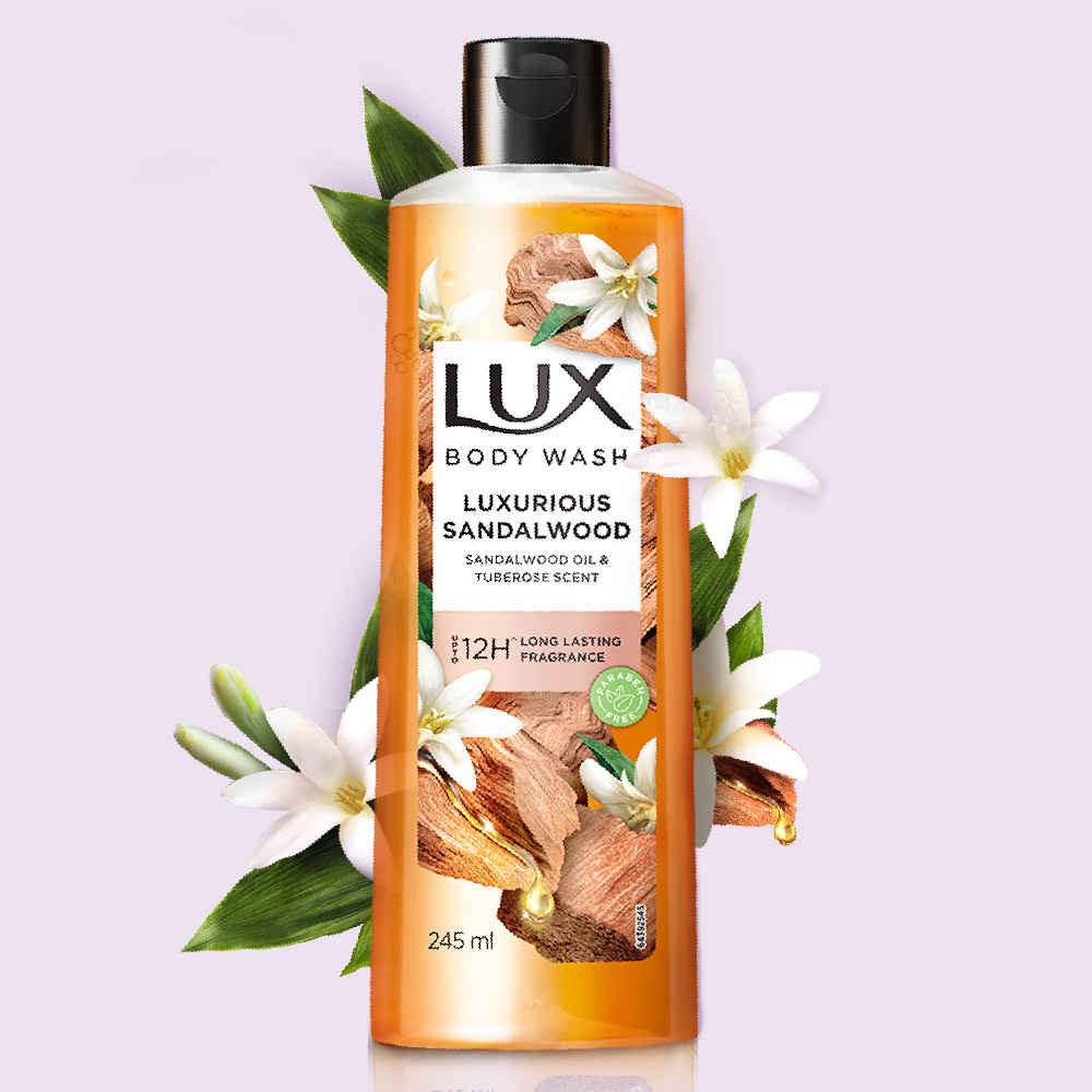 Buy Lux Luxurious Sandalwood Body Wash 245 ml - Purplle