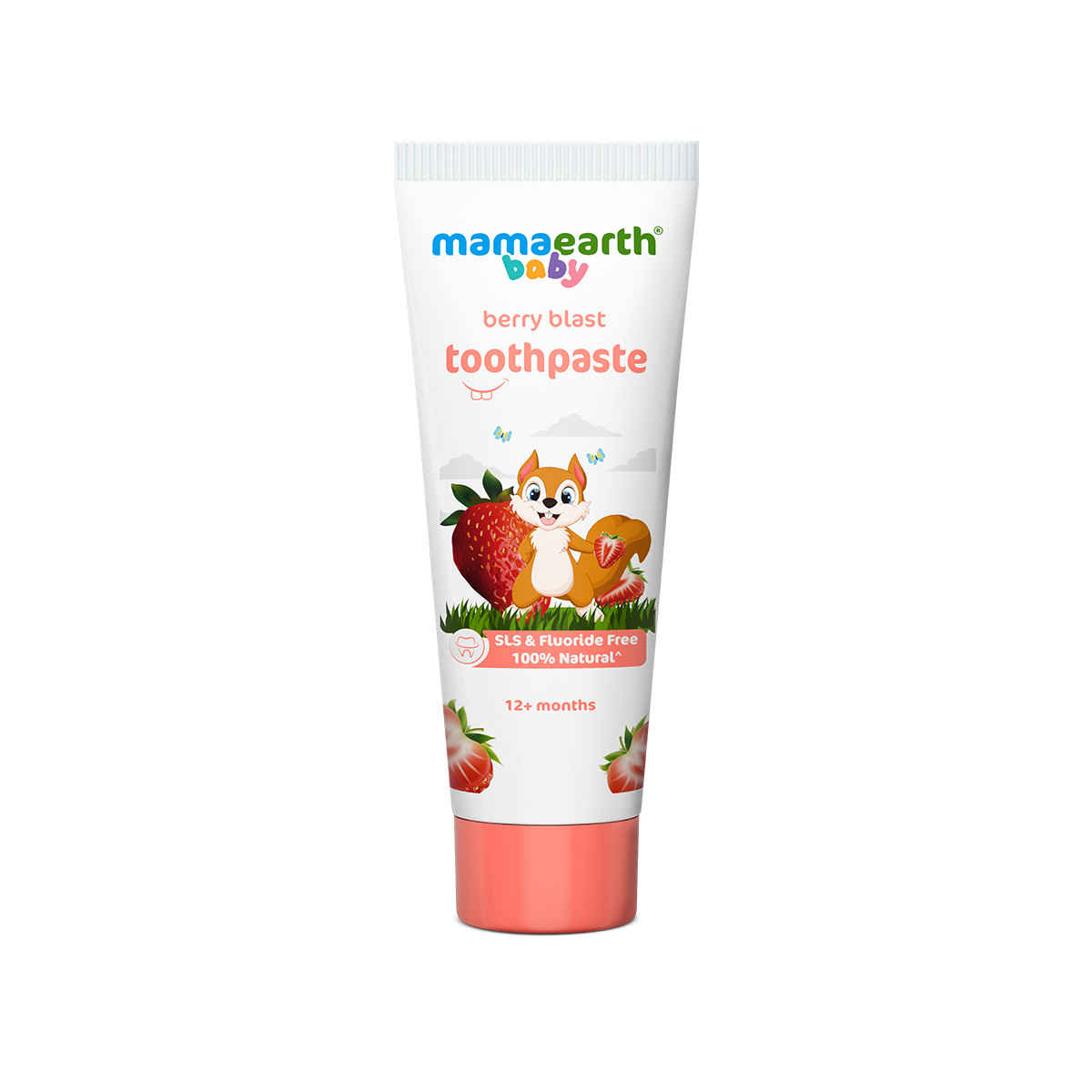 Buy Mamaearth 100 Percent Natural Berry Blast Kids Toothpaste (50 gm) - Purplle