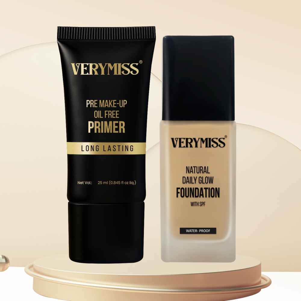 Buy VERYMISS Foundation + Oil Free Primer (light Tone)200 gm - Purplle