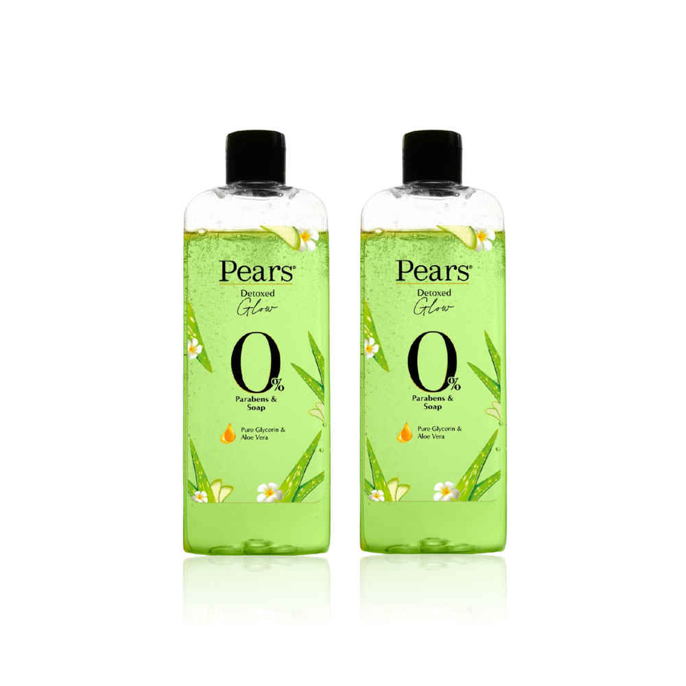 Buy Pears Naturale Detoxifying Aloevera Bodywash (250 ml) Pack of 2 - Purplle