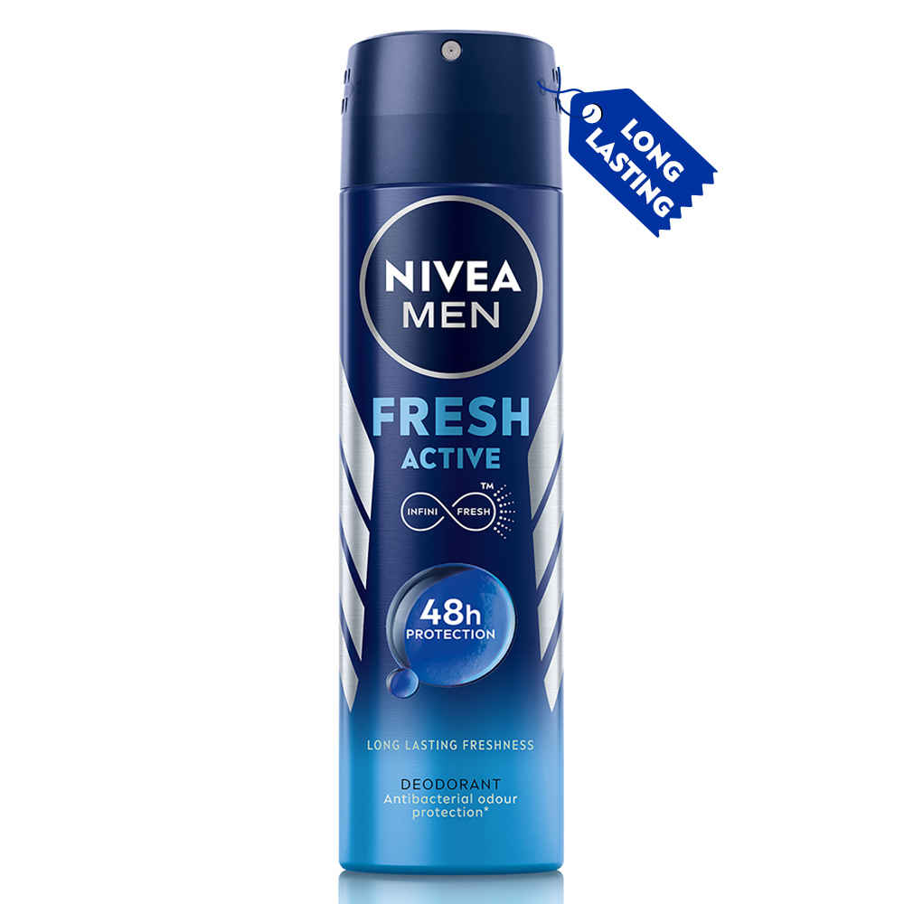 Buy Nivea Men Deodorant Fresh Active Original (150 ml) - Purplle