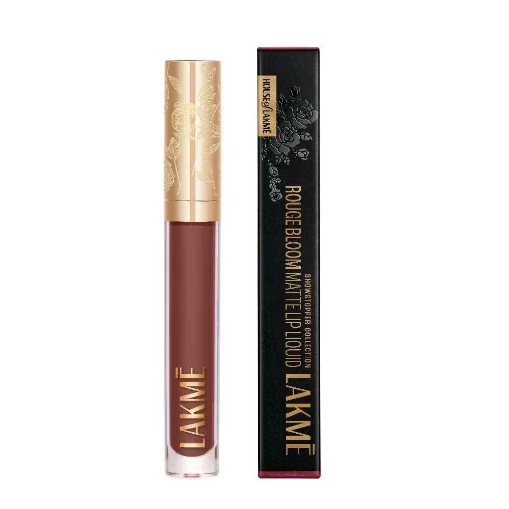 Buy Lakme Rouge Bloom Matte Lip Liquid Cinnamon Sensation 305 - 3.5 ml - Purplle