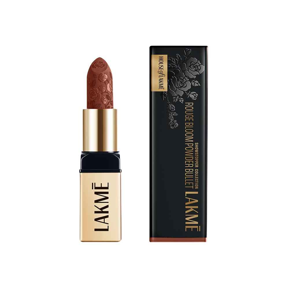 Buy Lakme Rouge Bloom Powder Matte Bullet Cocoa Carnation 204 - 4 gm - Purplle