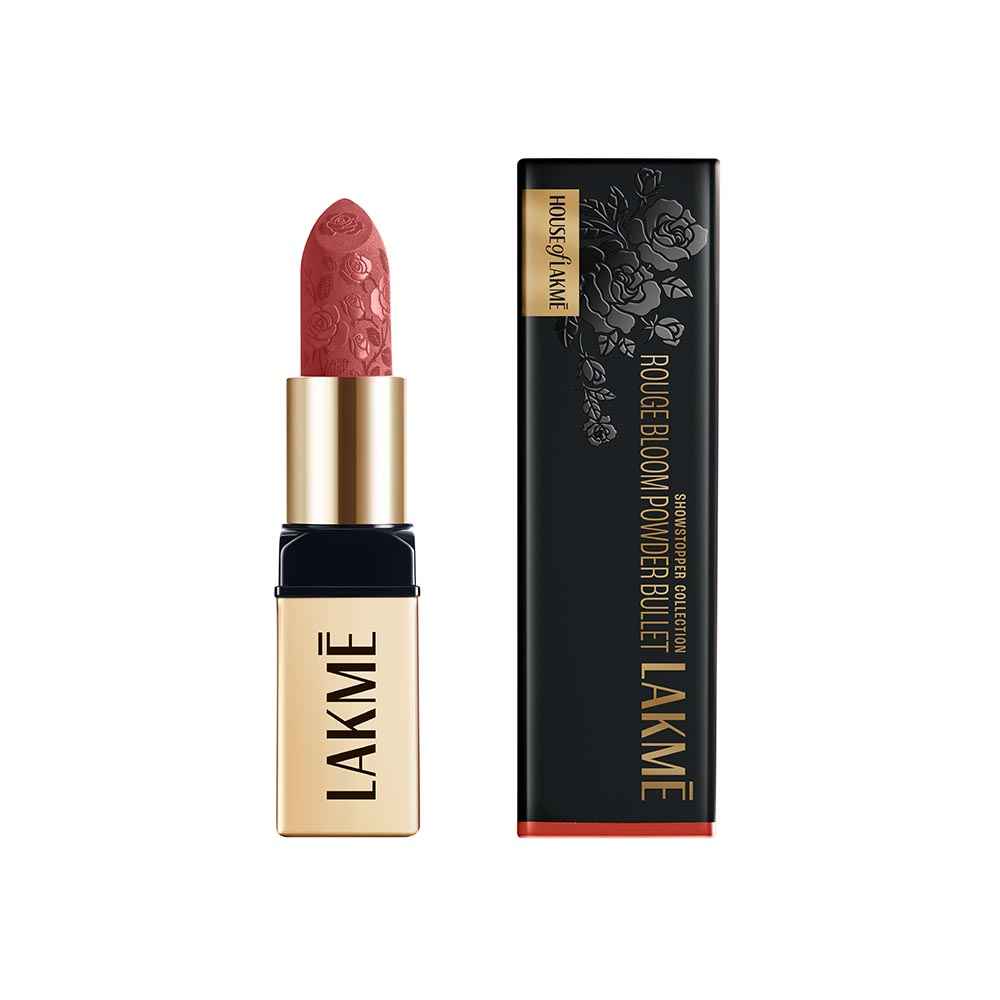 Buy Lakme Rouge Bloom Powder Matte Bullet Nude Nectar 201 - 4 gm - Purplle