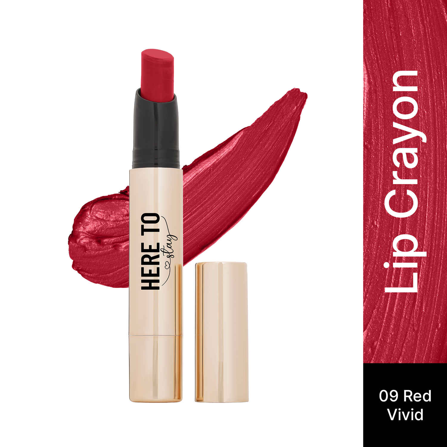 Buy Swiss Beauty Select Here To Stay Lip Crayon, 2.5 gm - Red Vivid - Purplle