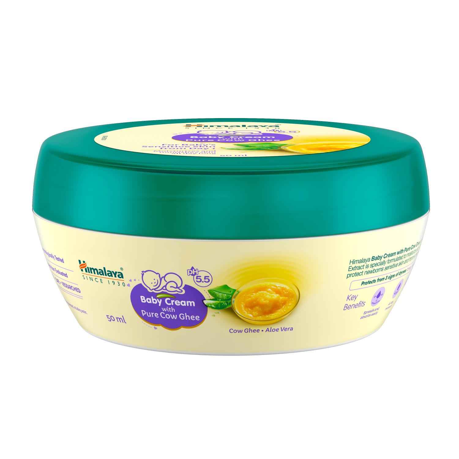 Buy Himalaya Baby Baby Rash Relief Cream With Pure Cow Ghee 50 gm - Purplle