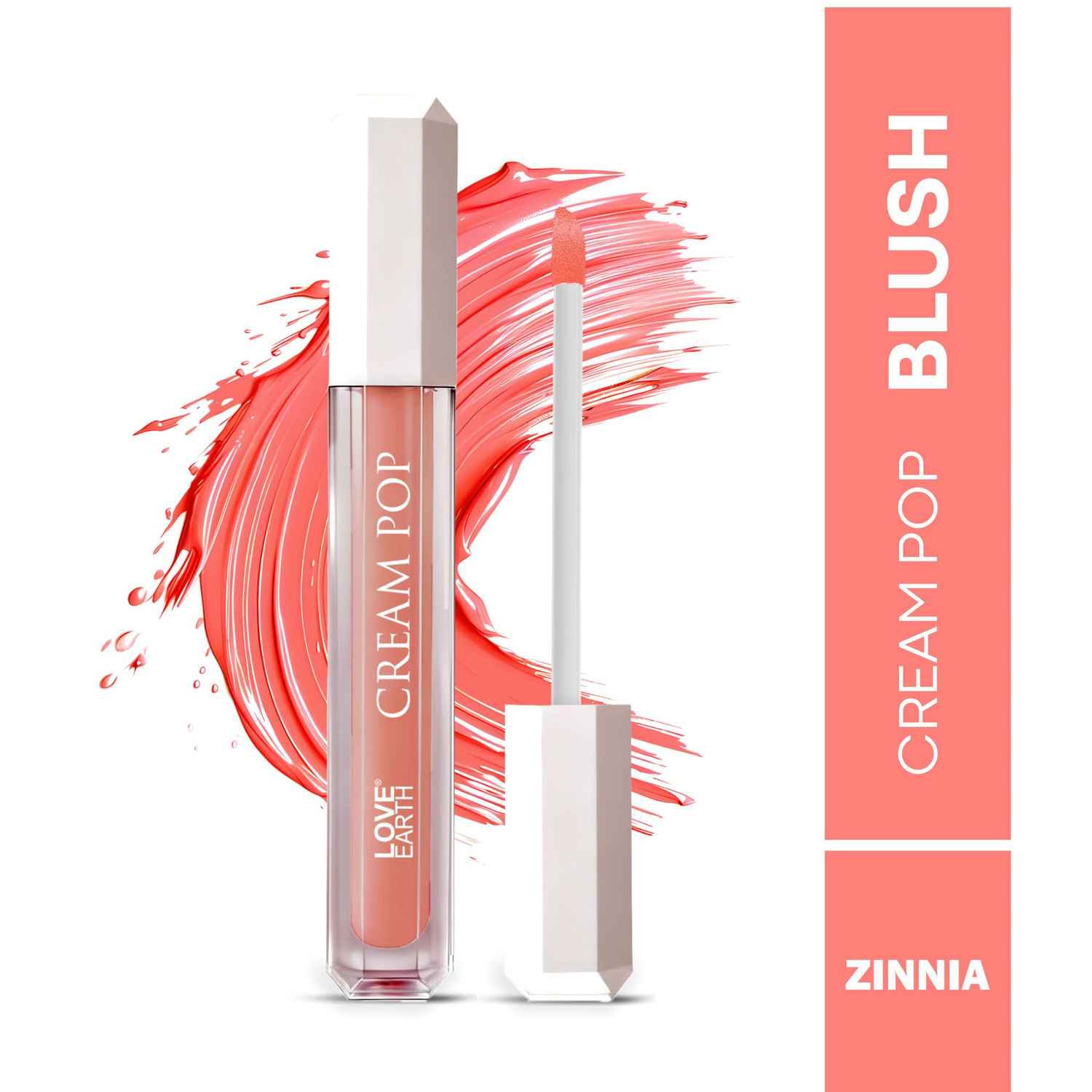 Buy Love Earth Cream Pop Blush - Zinnia 2 ml - Purplle