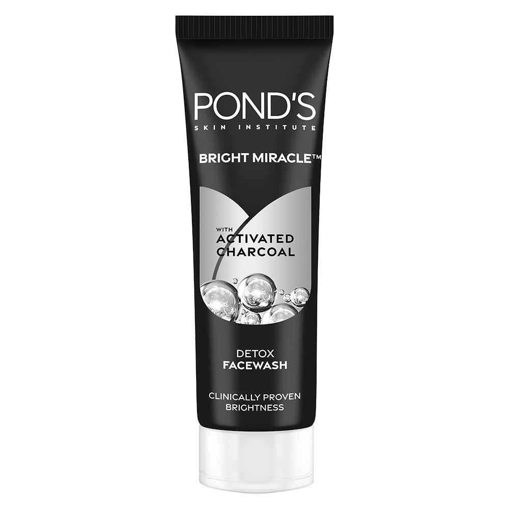 Buy Ponds Pure Detox Anti-Pollution Purity Face Wash With Activated Charcoal (50 gm) |Removes dirt | Brightens| Anti-Pigmentation - Purplle