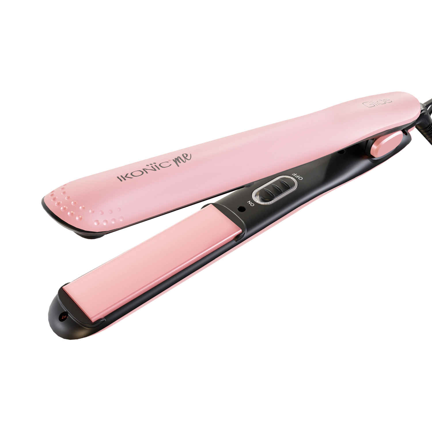 Buy Ikonic Me Glide Hair Straightener - Peach | Ceramic Coated Floating Plates | Quick Heat Up | Switch Light Indicator |Compact Design | Travel Friendly | for All Hair Types - 1 Pc - Purplle