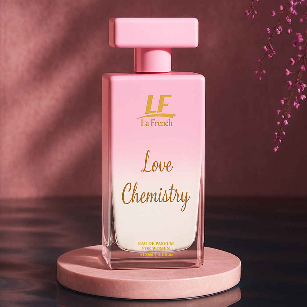 Buy La French Love Chemistry Perfume for Women- 100 ml | Premium Eau De Parfum | Long Lasting Fresh Floral Fragrance | Ideal for Special Occasions | Luxury Scent for Her - Purplle