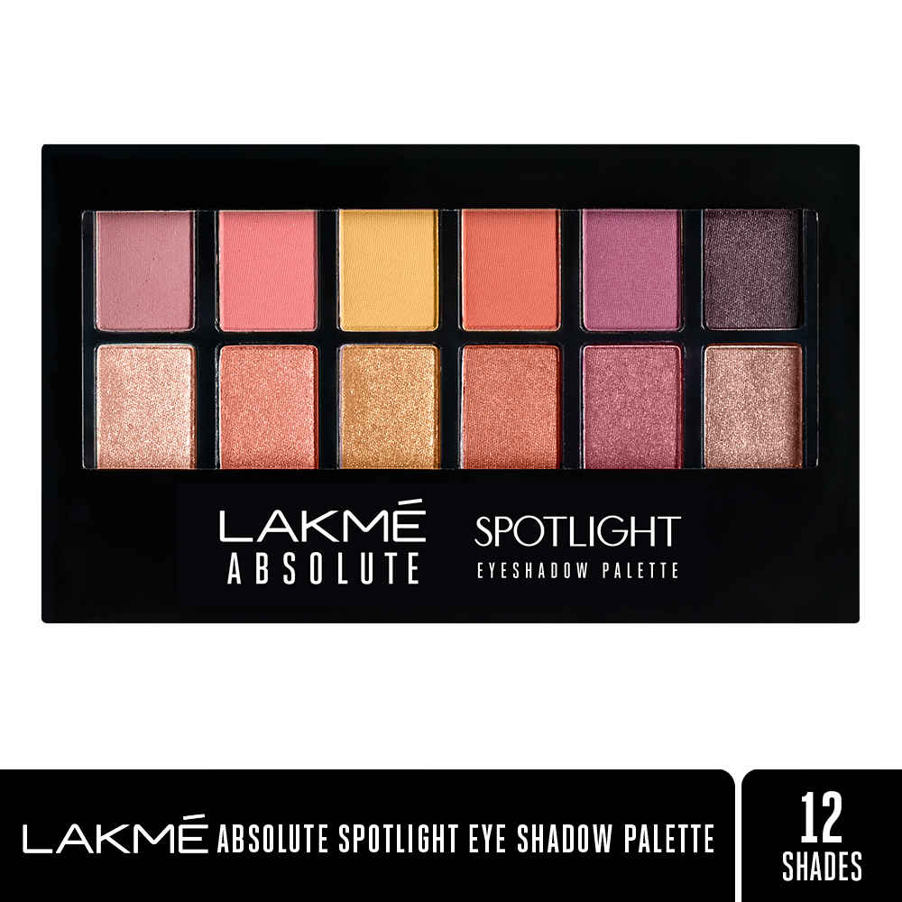 Buy Lakme Showstopper Collection Chroma Chic Eye Shadow Palette || Sundowner || 12 gm - Purplle