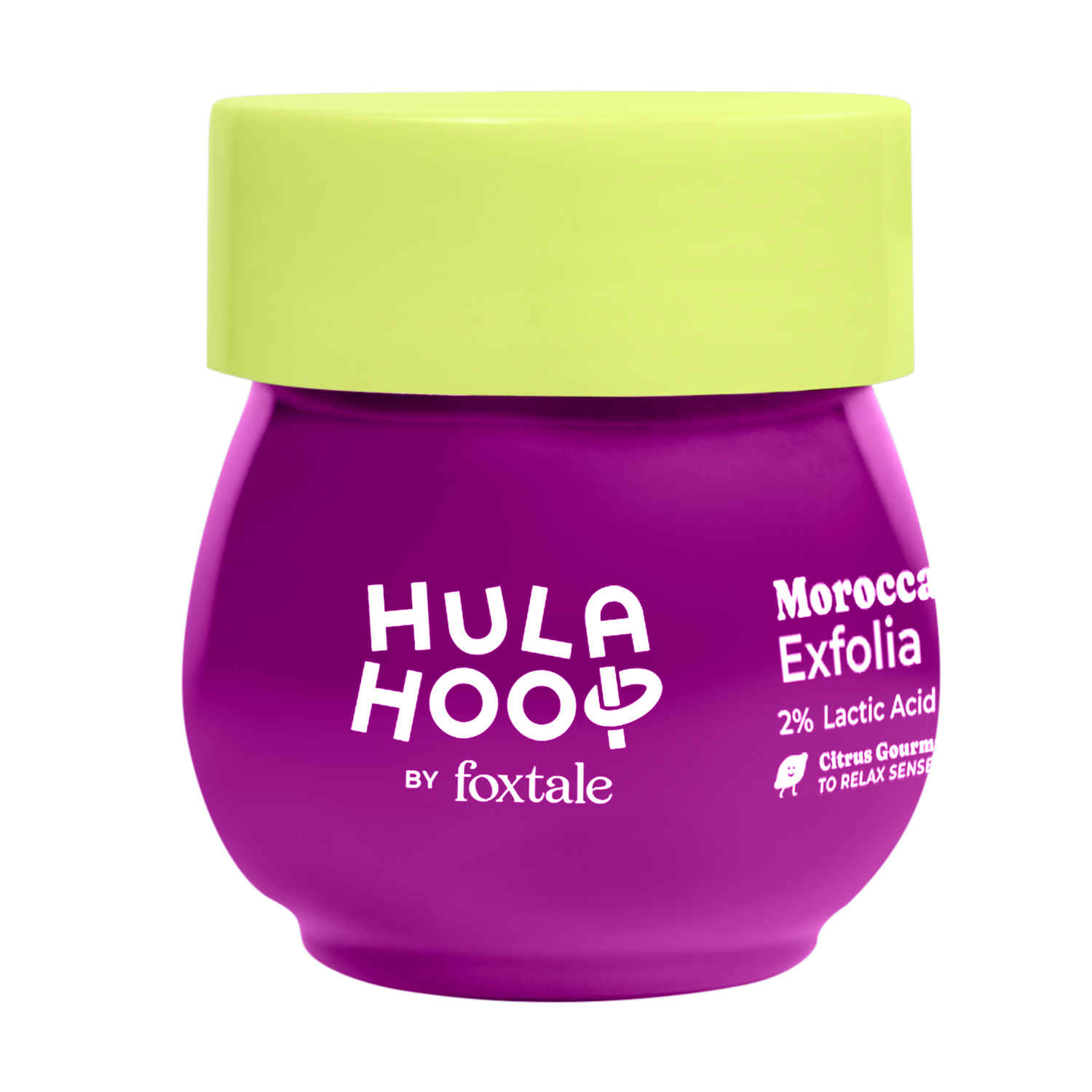 Buy Hula Hoop By Foxtale Moroccan Silk Exfoliating Body Scrub (18 ml) - Purplle