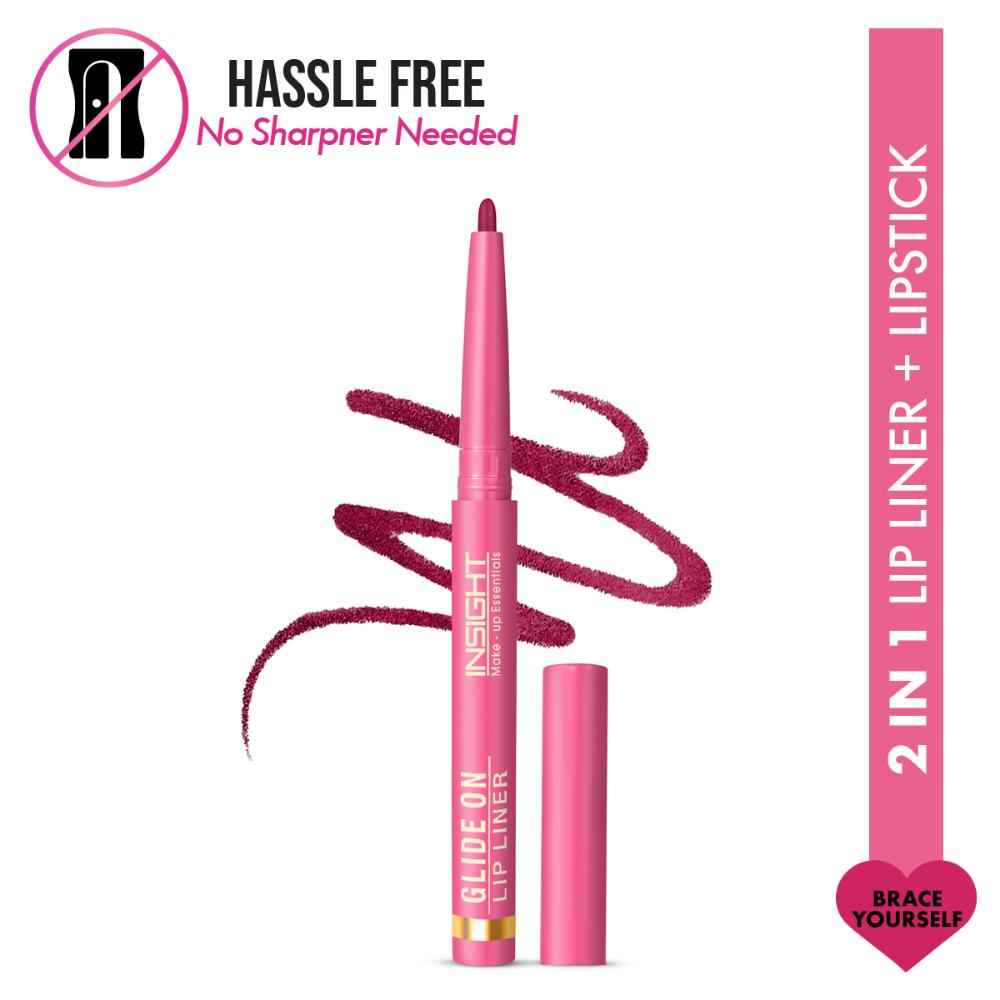 Buy Insight Cosmetics Glide On Lip Liner - Brace Yourself (0.3 gm) - Purplle