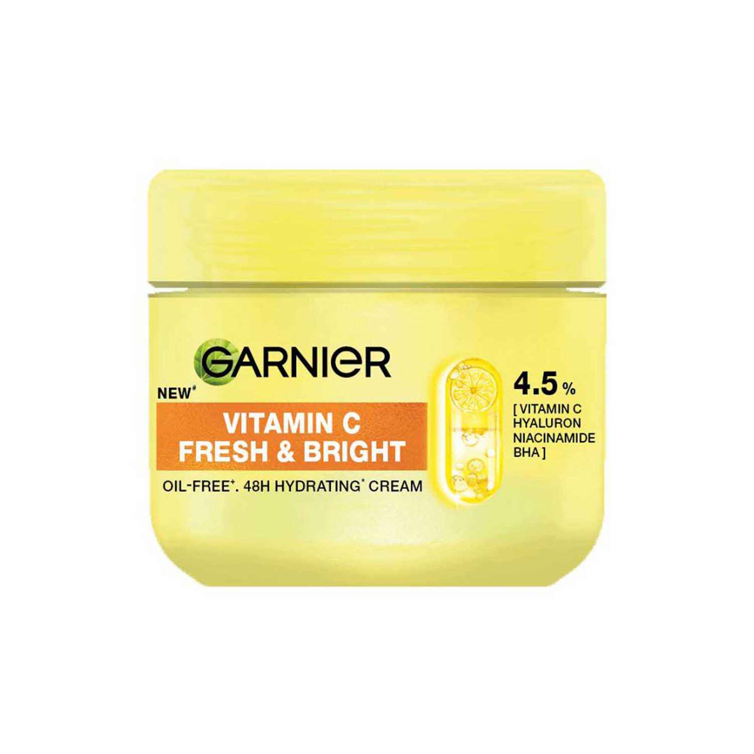 Buy Garnier Vitamin C Fresh & Bright Moisturizer - Hydrates, Brightens & Reduces Dark Spots, 45 ml - Purplle