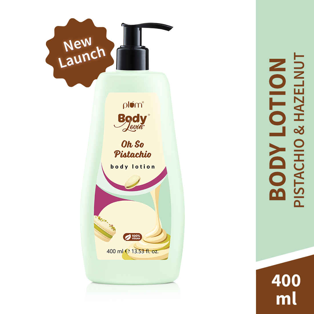 Buy Plum BodyLovin' Oh So Pistachio Body Lotion | 400 ml - Purplle