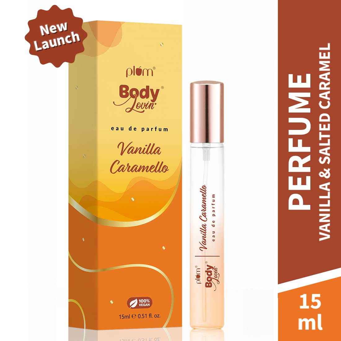 Buy Plum BodyLovin' Vanilla Caramello Eau De Parfum | 15 ml - Purplle