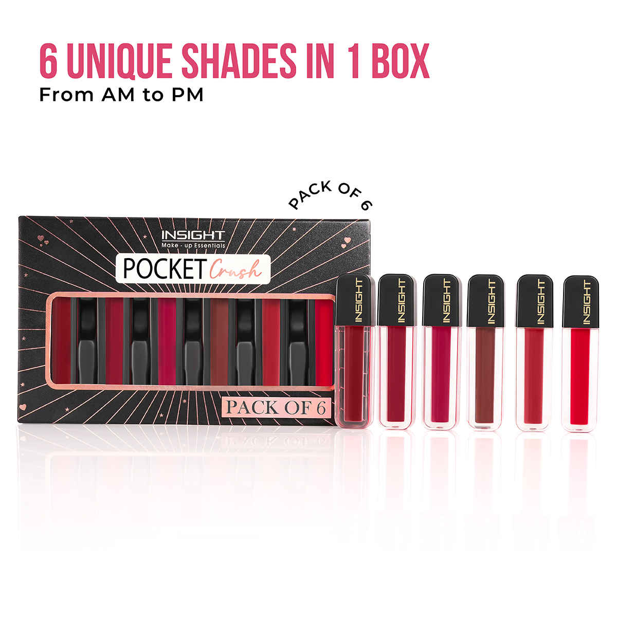 Buy INSIGHT Pocket Crush (Pack Of 6) – Set A 9.6 gm - Purplle