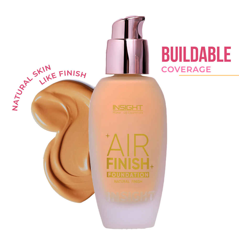 Buy INSIGHT Air Finish Foundation - Amber Swirl 40 gm - Purplle