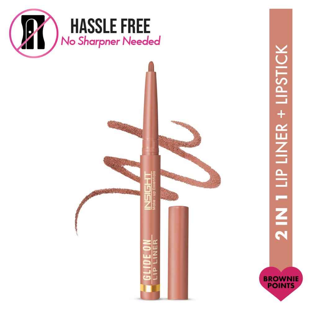 Buy Insight Cosmetics Glide On Lip Liner - Brownie Points (0.3 gm) - Purplle