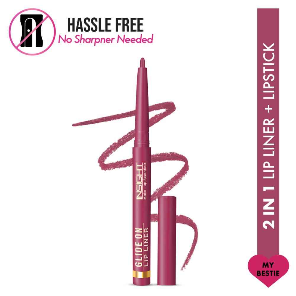 Buy Insight Cosmetics Glide On Lip Liner - My Bestie (0.3 gm) - Purplle