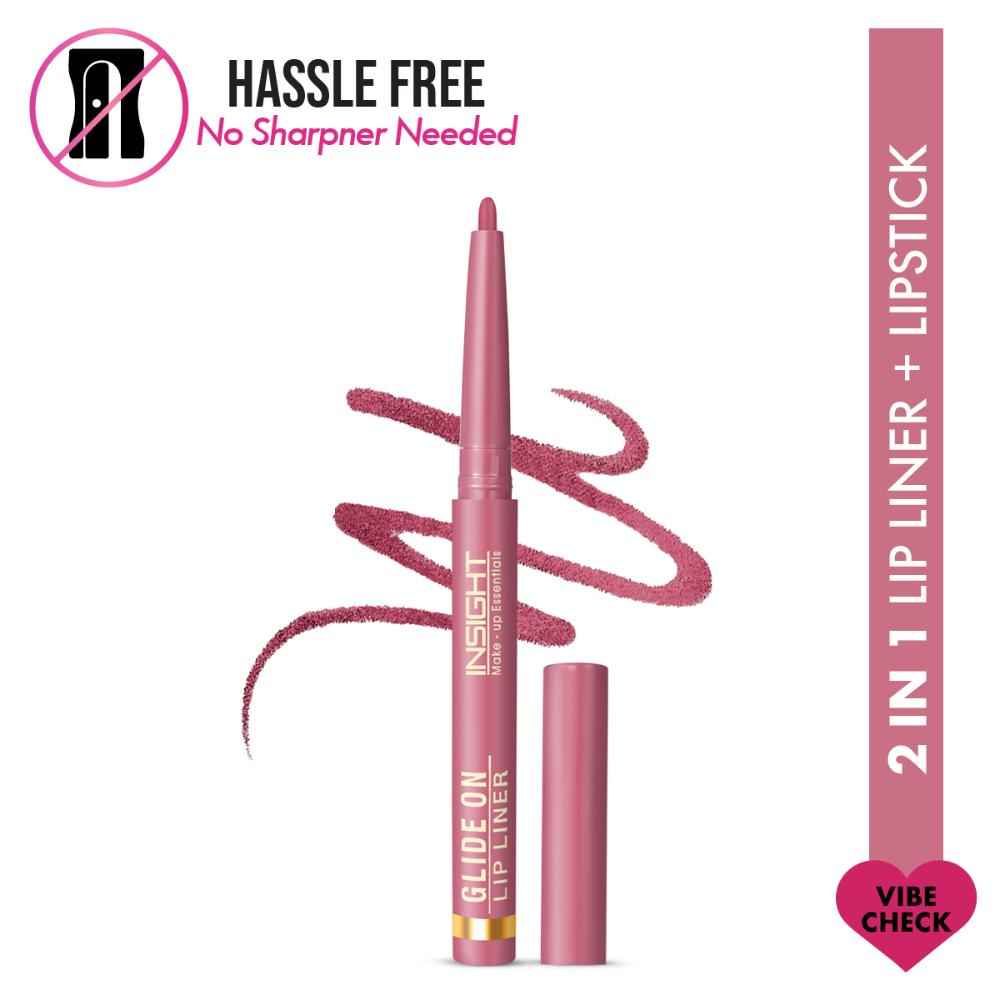 Buy Insight Cosmetics Glide On Lip Liner - Vibe Check (0.3 gm) - Purplle