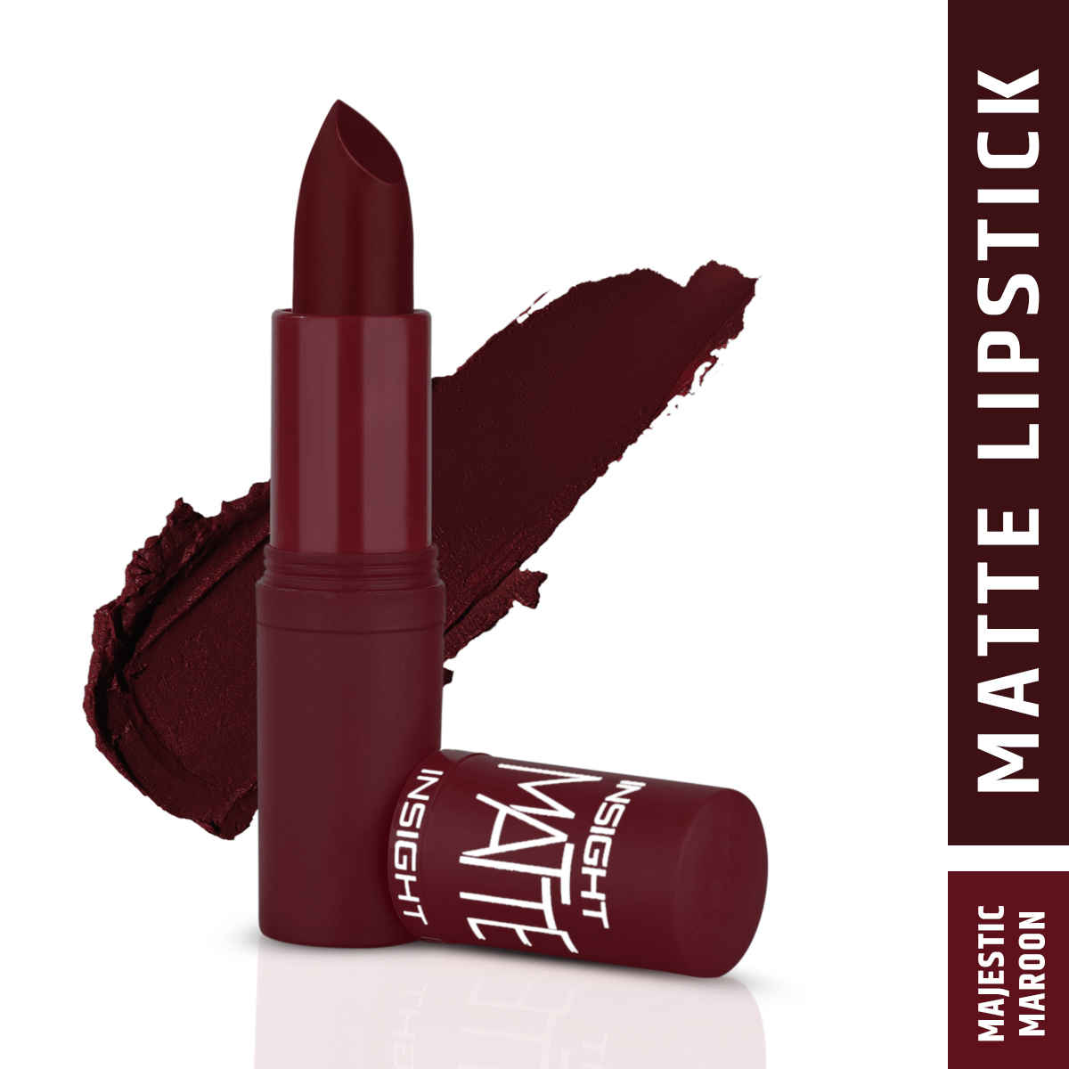 Buy Insight Matte Lipstick (L-21)-A23-Majestic Maroon (4.2 Gm) - Purplle