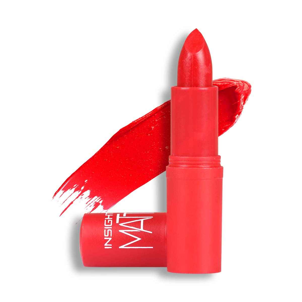 Buy Insight Matte Lipstick (L-21)-A5-Selfie Red(4.2 Gm) - Purplle
