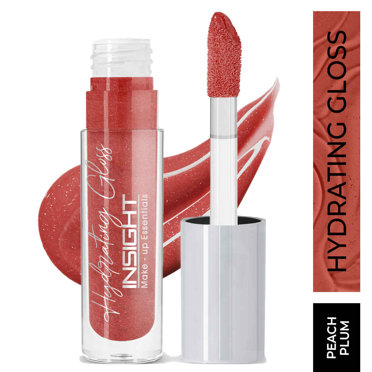 Buy Insight Cosmetics Hydrating Gloss - Peach Plum 3.5 gm - Purplle