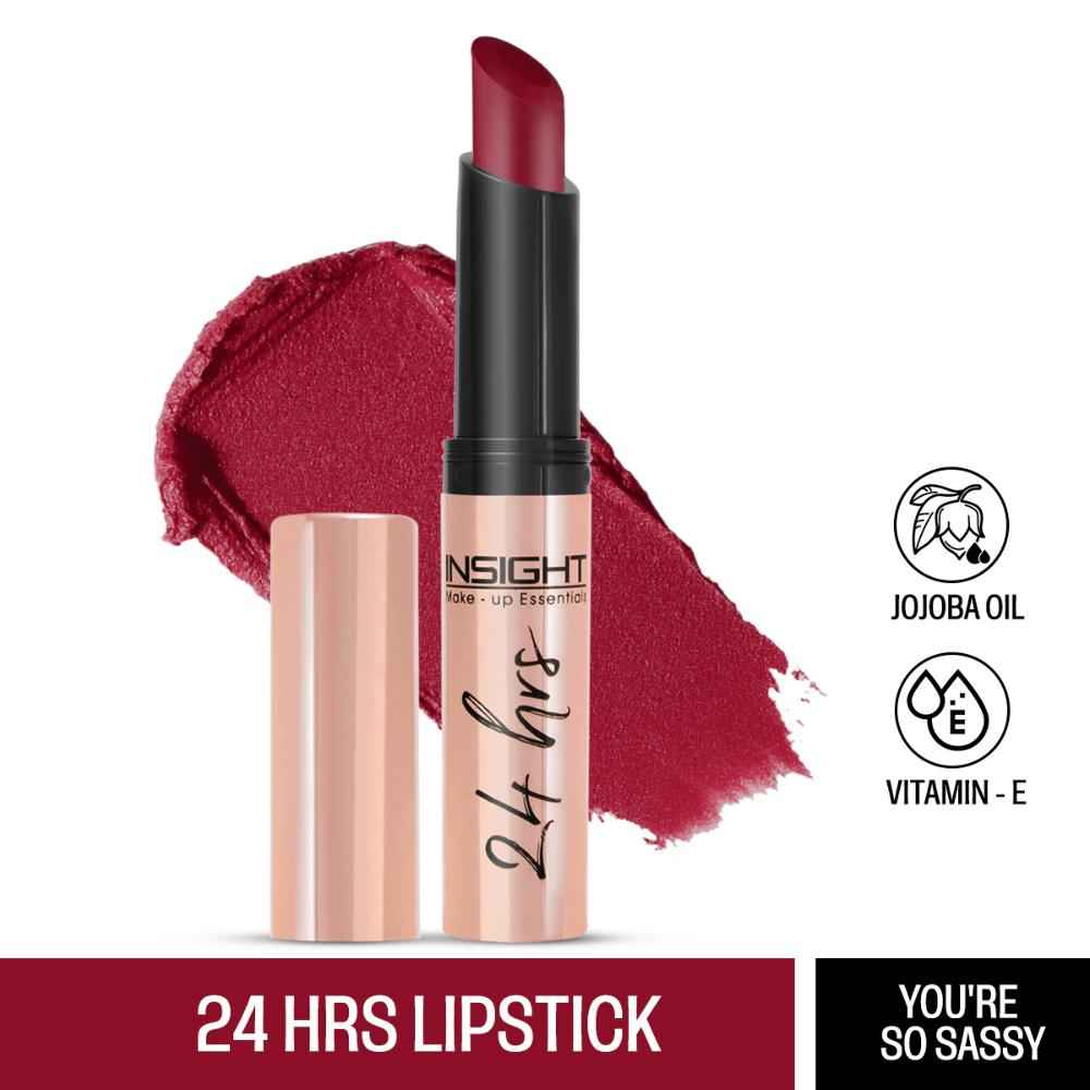 Buy INSIGHT COSMETICS 24 HRS NON TRANSFER MATTE LIPSTICK (LL-03)_YOU'RE SO SASSY (20) - Purplle