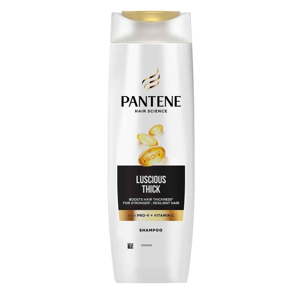 Buy Pantene Hair Science Luscious Thick Shampoo, 340 ml - Purplle