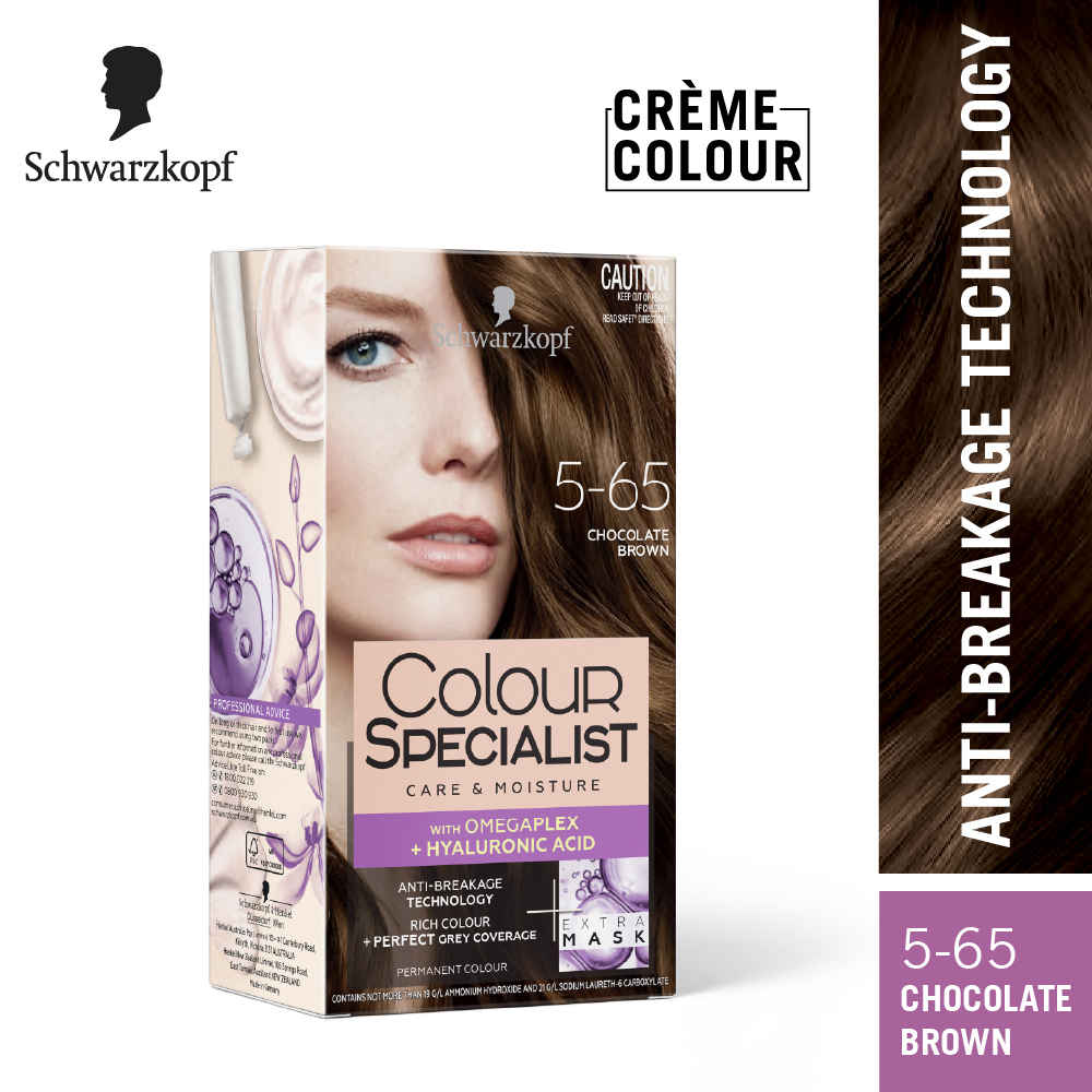 Buy Schwarzkopf Colour Specialist At Home Permanent Hair Colour - 5.65 Chocolate Brown, 165 ml - Purplle