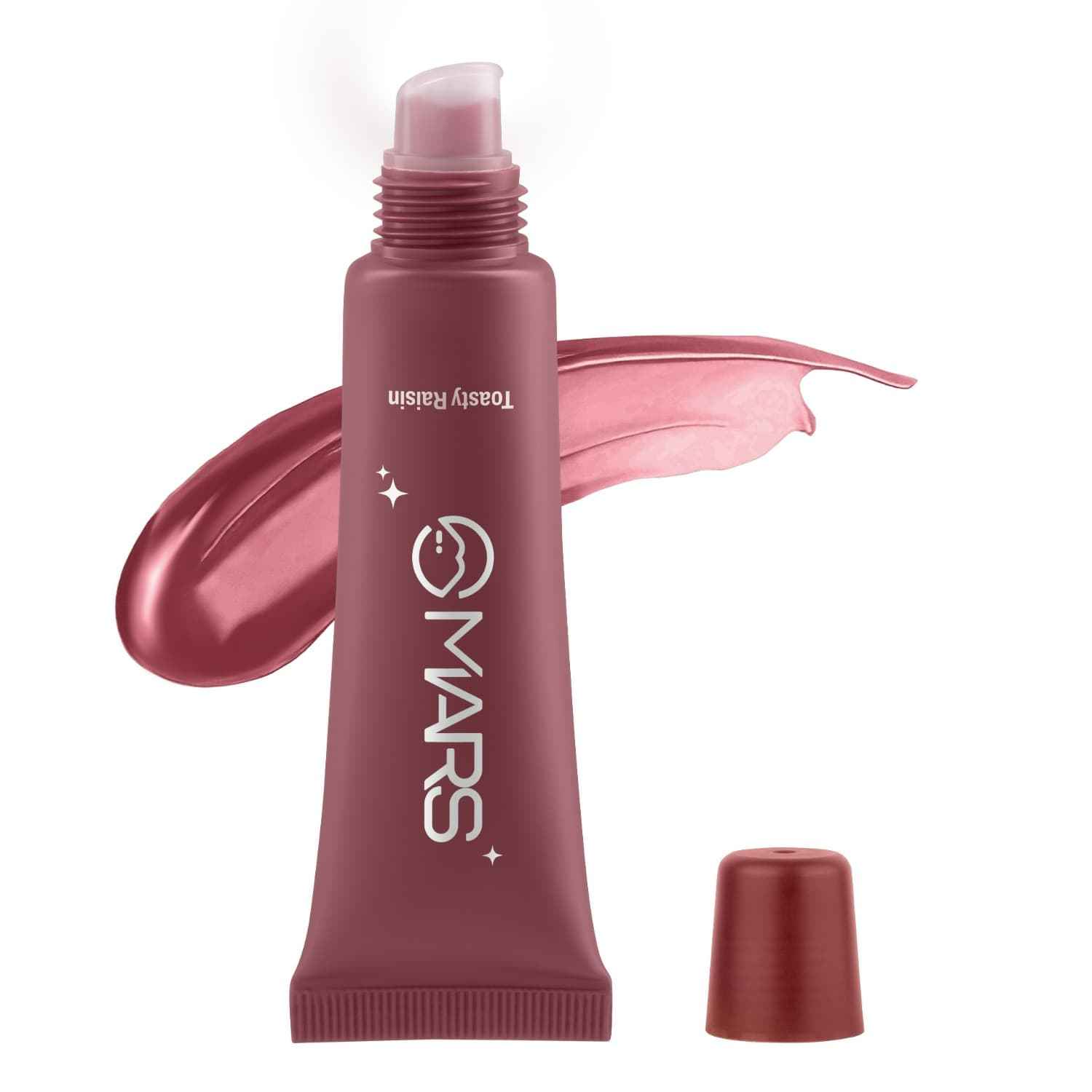 Buy MARS Lippy Top Hydrating Lip Gel (10 ml) (06-TOASTY RAISIN) | Nourished With Vitamin-E & Shea Butter | Long Lasting Hydration | Glossy Finish | Easy to Apply - Purplle